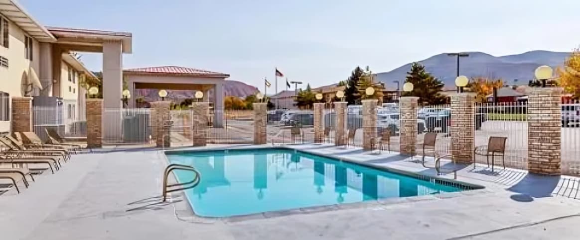 Seasonal Pool at Sunset